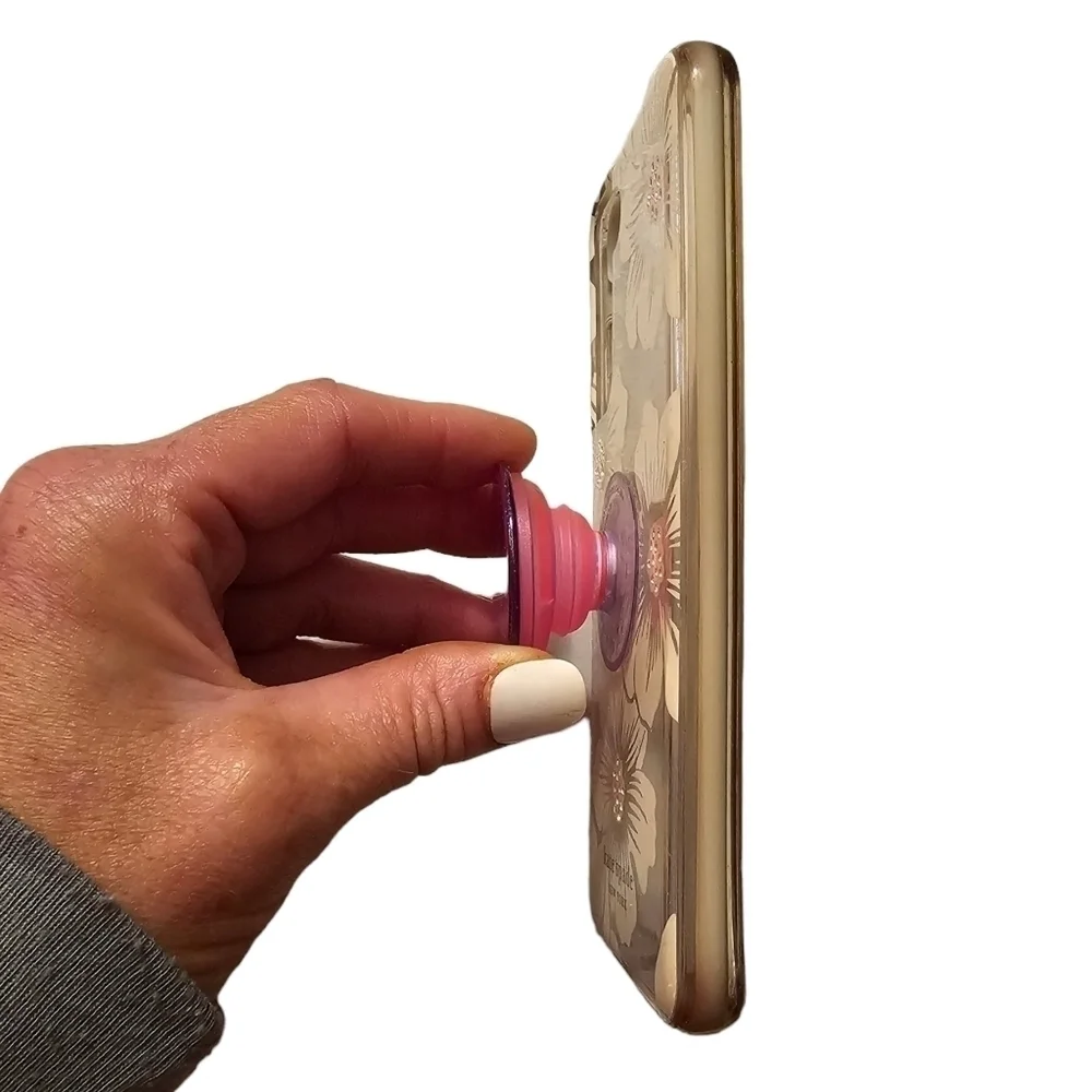 Kate Spade New York Hollyhock Floral Clear with Stones for Samsung Galaxy S21